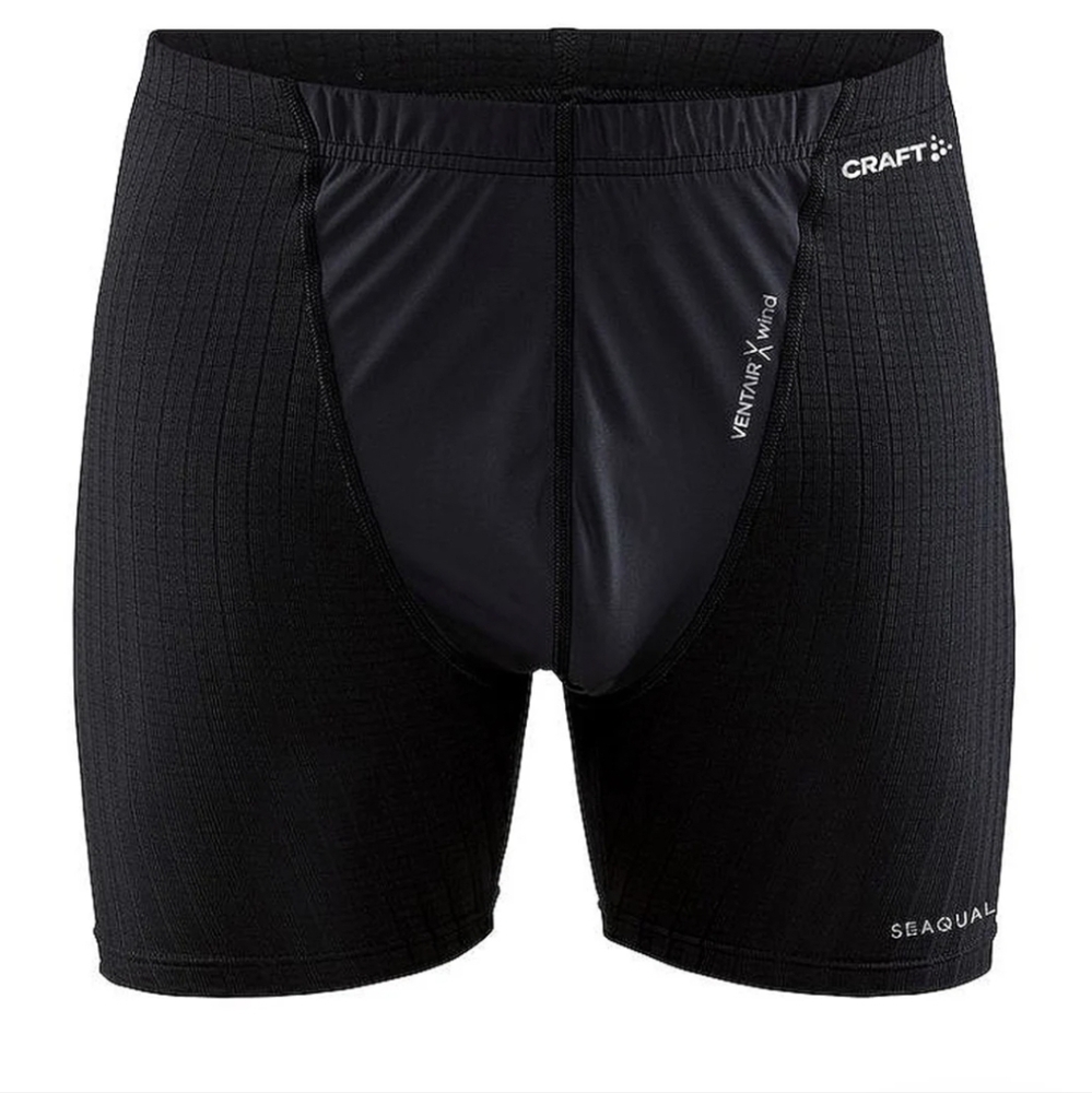 CRAFT Men's Performance Active Extreme X Wind Boxer Base Layer Black Sz L NWT